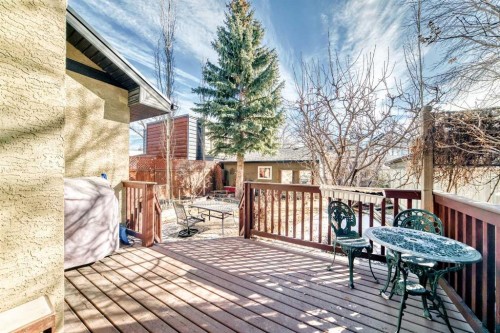 452 13 Street Nw, Calgary, AB - Outdoor With Deck Patio Veranda