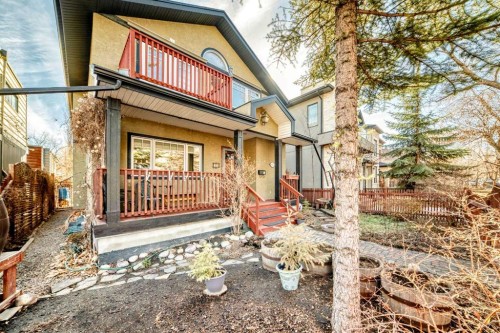 452 13 Street Nw, Calgary, AB - Outdoor With Deck Patio Veranda