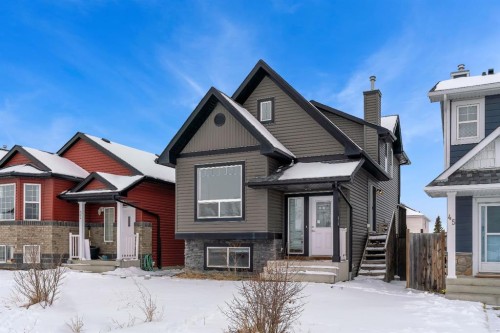 41 Saddlefield Drive Ne, Calgary, AB - Outdoor With Facade