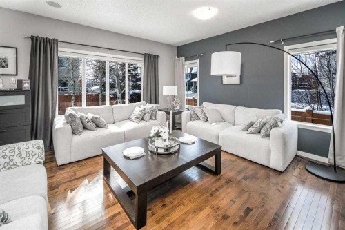 5 Panatella Square Nw, Calgary, AB - Indoor Photo Showing Living Room