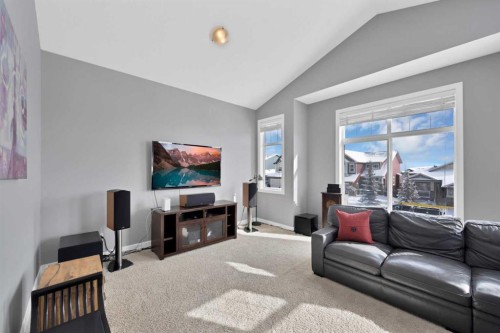 629 Marina Drive, Chestermere, AB - Indoor Photo Showing Living Room