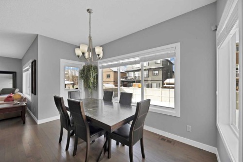 629 Marina Drive, Chestermere, AB - Indoor Photo Showing Dining Room