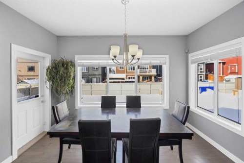 629 Marina Drive, Chestermere, AB - Indoor Photo Showing Dining Room