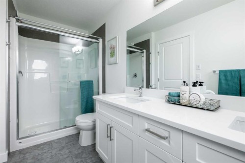 300 Edgefield Close, Strathmore, AB - Indoor Photo Showing Bathroom