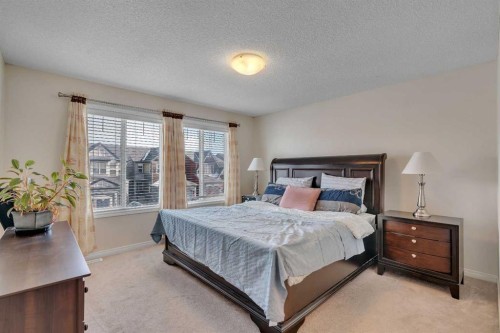 245 Auburn Crest Way Se, Calgary, AB - Indoor Photo Showing Bedroom
