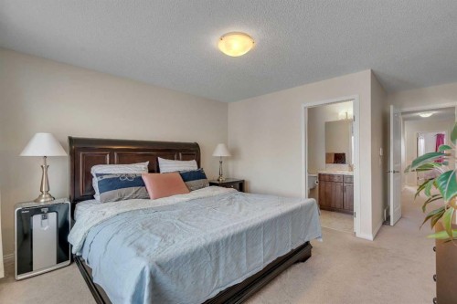 245 Auburn Crest Way Se, Calgary, AB - Indoor Photo Showing Bedroom