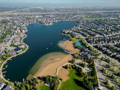 245 Auburn Crest Way Se, Calgary, AB - Outdoor With Body Of Water With View