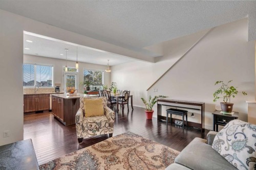 245 Auburn Crest Way Se, Calgary, AB - Indoor Photo Showing Living Room