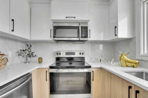 7842 21A Street Se, Calgary, AB - Indoor Photo Showing Kitchen