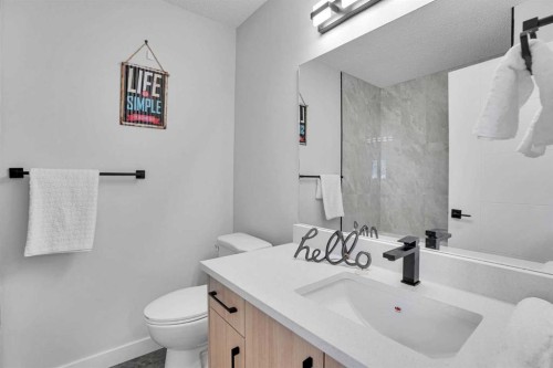 7842 21A Street Se, Calgary, AB - Indoor Photo Showing Bathroom