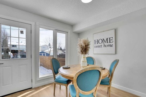7842 21A Street Se, Calgary, AB - Indoor Photo Showing Dining Room