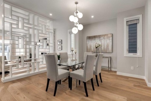 40 Timberline Way Sw, Calgary, AB - Indoor Photo Showing Dining Room