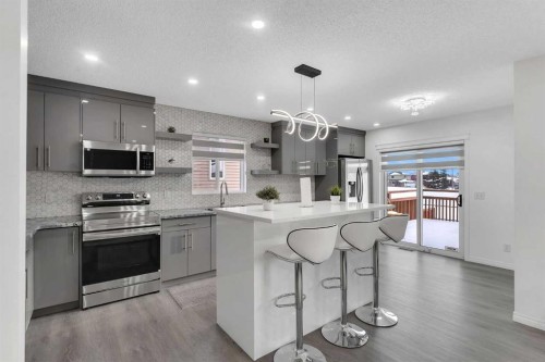 41 Royal Birch Terrace Nw, Calgary, AB - Indoor Photo Showing Kitchen With Upgraded Kitchen