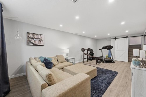 2804 49 Street Sw, Calgary, AB - Indoor Photo Showing Gym Room