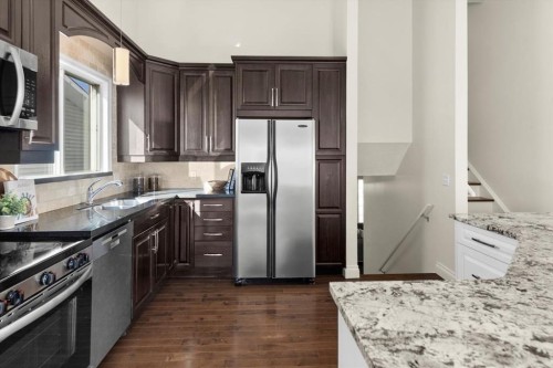56 Hawkcliff Way Nw, Calgary, AB - Indoor Photo Showing Kitchen