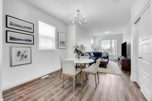 337-301 Redstone Boulevard Ne, Calgary, AB - Indoor Photo Showing Dining Room