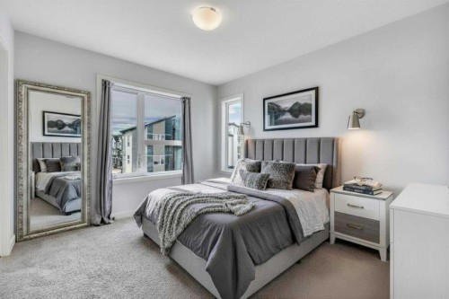 337-301 Redstone Boulevard Ne, Calgary, AB - Indoor Photo Showing Bedroom