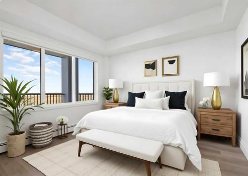 2307-44 Skyview Parkway Ne, Calgary, AB - Indoor Photo Showing Bedroom