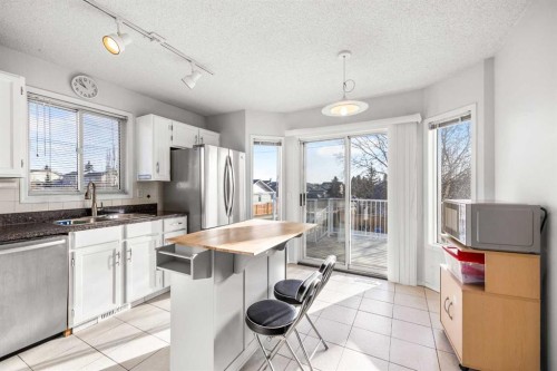 199 Coventry Close Ne, Calgary, AB - Indoor Photo Showing Kitchen With Double Sink