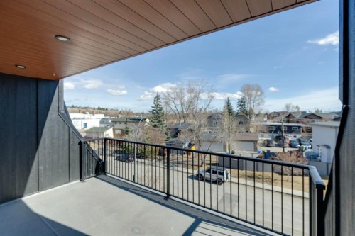 523 32 Street, Calgary, AB - Outdoor With Balcony With Exterior