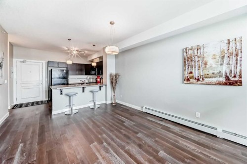 405-2300 Evanston Square, Calgary, AB - Indoor Photo Showing Kitchen