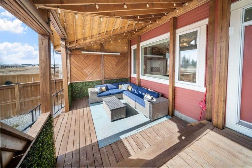 209 Sandpiper Crescent, Chestermere, AB - Outdoor With Deck Patio Veranda With Exterior
