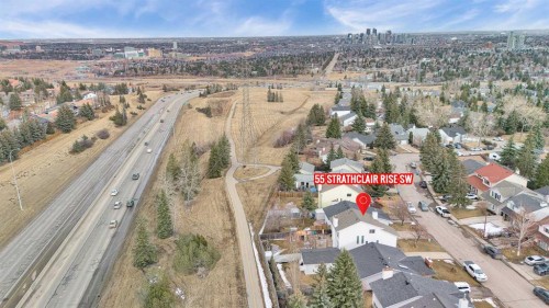 44 Strathclair Rise Sw, Calgary, AB - Outdoor With View