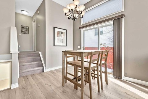 119 Mt Aberdeen Close Se, Calgary, AB - Indoor Photo Showing Dining Room
