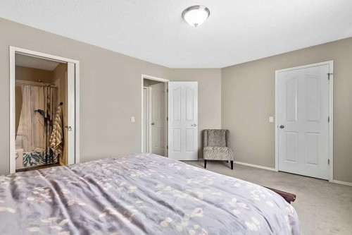119 Mt Aberdeen Close Se, Calgary, AB - Indoor Photo Showing Bedroom