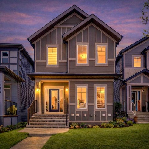 181 Walcrest Boulevard, Calgary, AB - Outdoor With Deck Patio Veranda With Facade