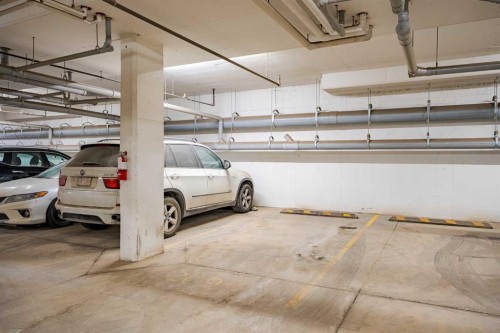 112-20 Seton Park Se, Calgary, AB - Indoor Photo Showing Garage