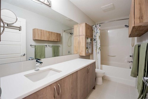 112-20 Seton Park Se, Calgary, AB - Indoor Photo Showing Bathroom