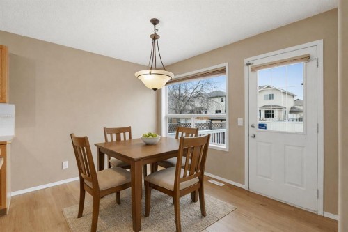 59 Silver Springs Way Nw, Airdrie, AB - Indoor Photo Showing Dining Room
