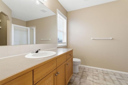 59 Silver Springs Way Nw, Airdrie, AB - Indoor Photo Showing Bathroom