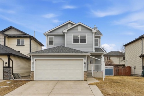 59 Silver Springs Way Nw, Airdrie, AB - Outdoor With Facade