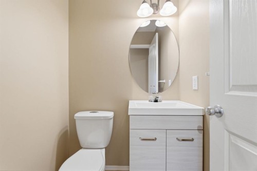 59 Silver Springs Way Nw, Airdrie, AB - Indoor Photo Showing Bathroom