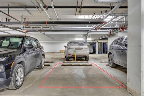 3202-215 Legacy Boulevard Se, Calgary, AB - Indoor Photo Showing Garage