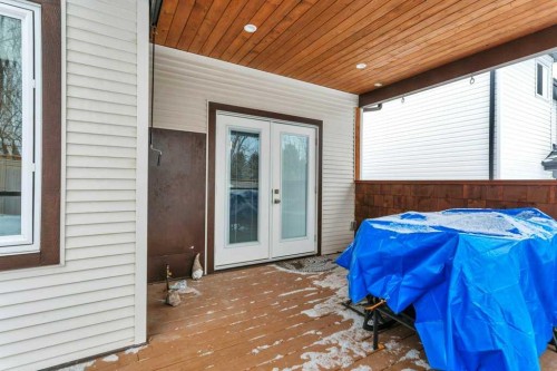 5825 Maple Crescent, Innisfail, AB - Outdoor With Deck Patio Veranda With Exterior