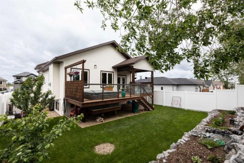 5825 Maple Crescent, Innisfail, AB - Outdoor With Deck Patio Veranda