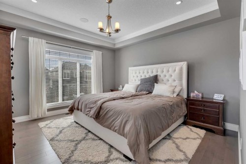 393 Evansborough Way Nw, Calgary, AB - Indoor Photo Showing Bedroom
