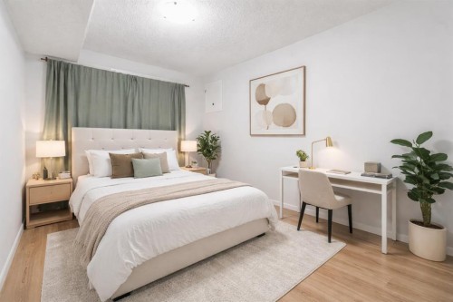 1827 46 Street Se, Calgary, AB - Indoor Photo Showing Bedroom