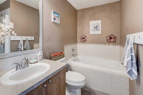 52 Bridlemeadows Common Sw, Calgary, AB - Indoor Photo Showing Bathroom