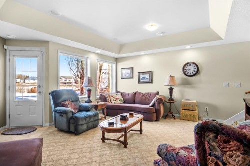 35 Lake Ridge, Olds, AB - Indoor Photo Showing Living Room