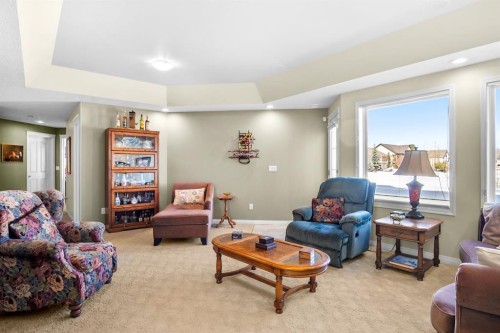 35 Lake Ridge, Olds, AB - Indoor Photo Showing Living Room