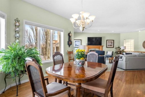 35 Lake Ridge, Olds, AB - Indoor Photo Showing Dining Room