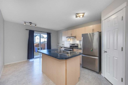 171 Saddlemead Green Ne, Calgary, AB - Indoor Photo Showing Kitchen With Double Sink