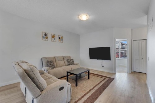 260 Cornerbrook Drive Ne, Calgary, AB - Indoor Photo Showing Living Room