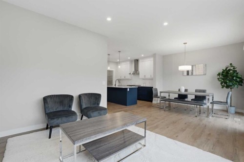 61 Calhoun Crescent Ne, Calgary, AB - Indoor Photo Showing Living Room