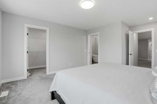 61 Calhoun Crescent Ne, Calgary, AB - Indoor Photo Showing Bedroom
