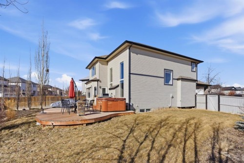 283 Springmere Link, Chestermere, AB - Outdoor With Deck Patio Veranda With Exterior
